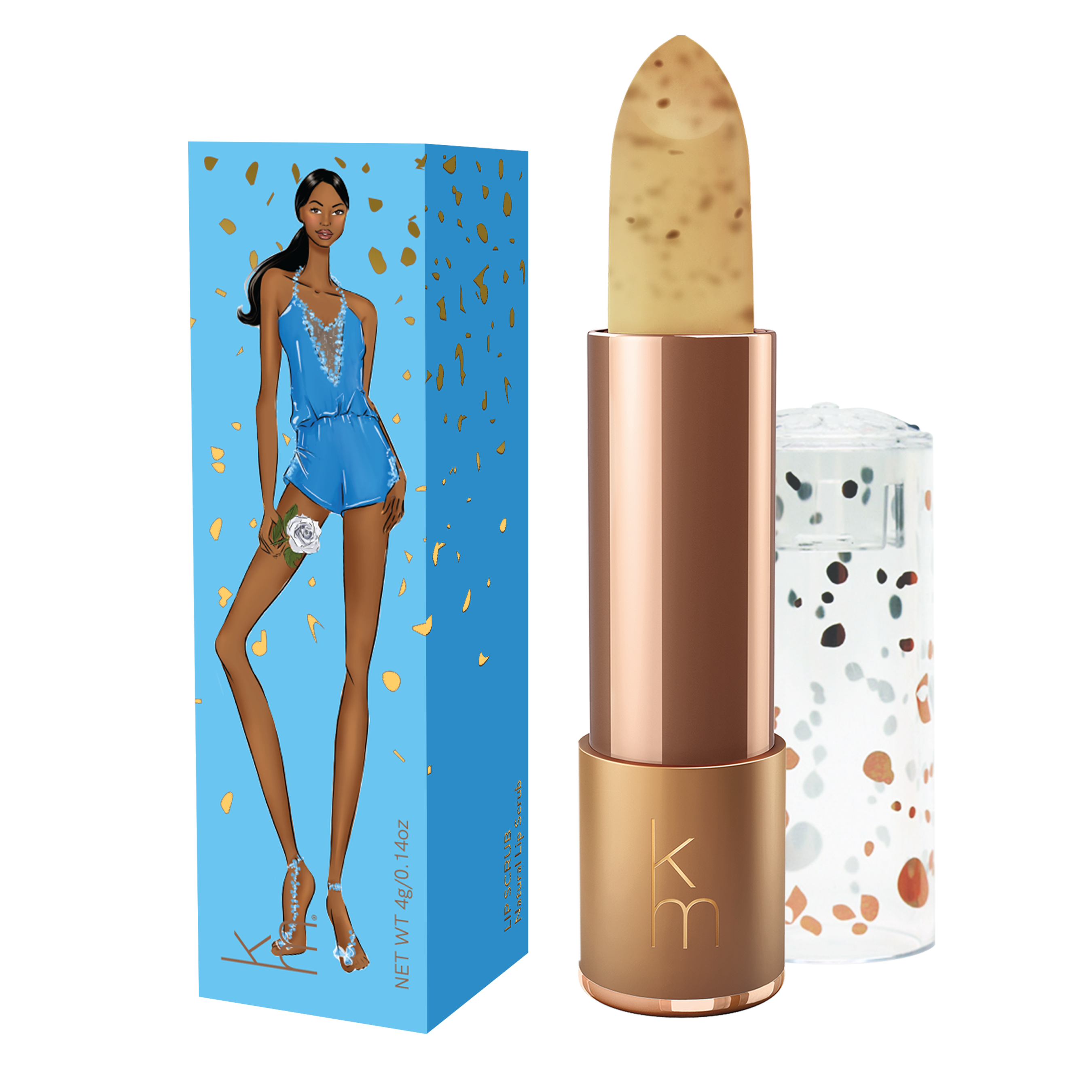 Lip Scrub and girl box 