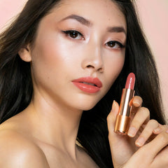 Asian women wearing  Natural Lipstick