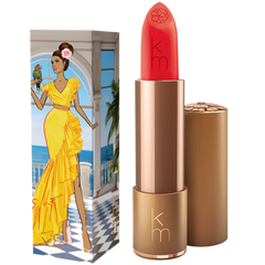 12 Rymba Rhythm - Natural Lipstick Box featuring a salsa dancer in a yellow dress 