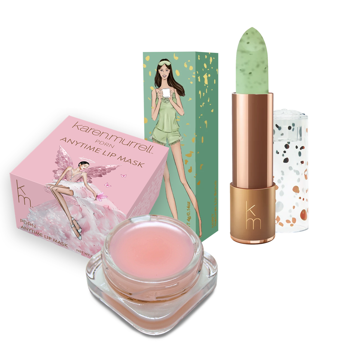 ANYTIME PDRN LIP MASK + MINT SCRUB
