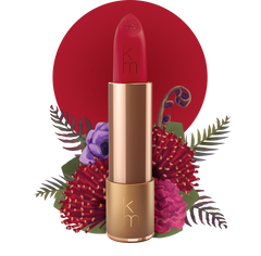 Karen Murrell 04 Red Shimmer  lipstick  all natural  cruelty free